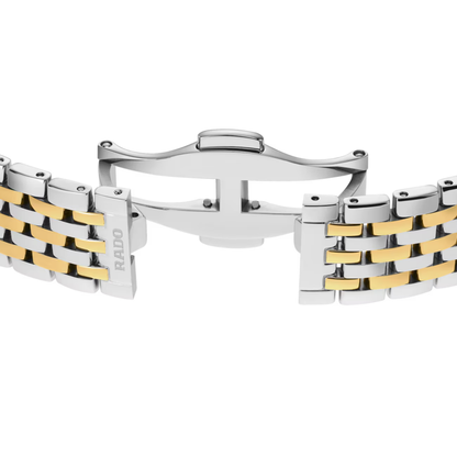 Rado Florence Classic Black Two-Tone Stainless Steel Watch 30 mm