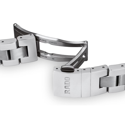 Rado Coupole Classic White Stainless Steel Automatic Watch 41 mm