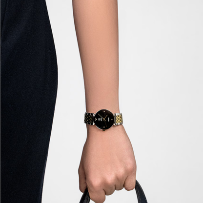 Rado Florence Classic Black Two-Tone Watch 30 mm