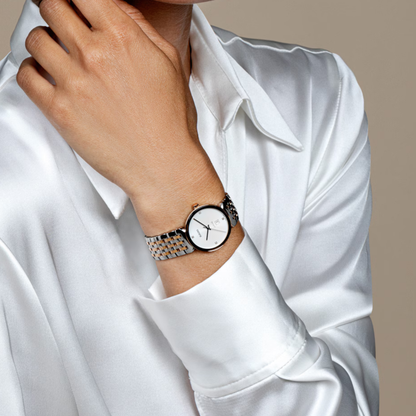 Rado Florence Classic White Two-Tone Stainless Steel Watch 30 mm