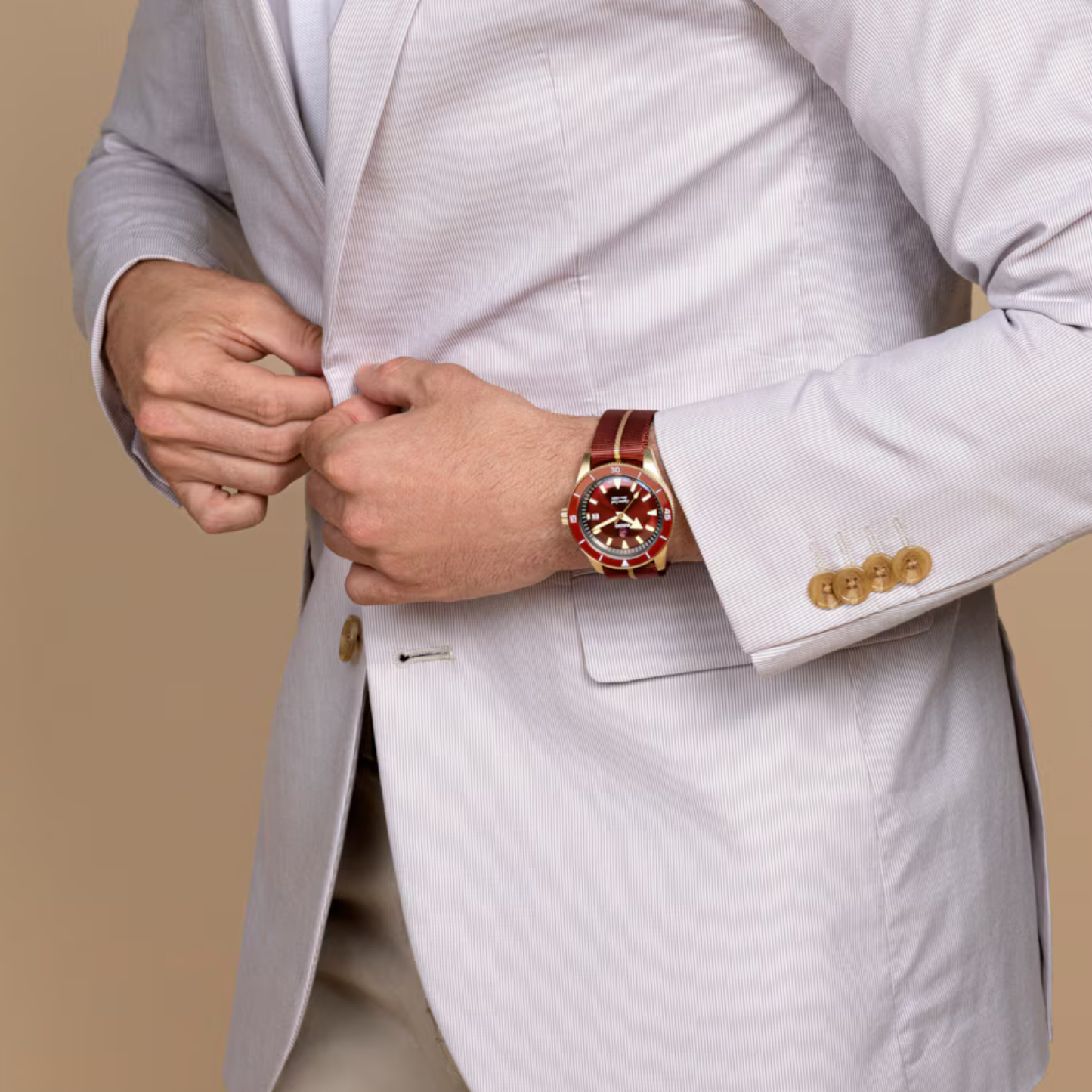 Rado Captain Cook Red Bronze Ceramic Automatic Watch 42 mm