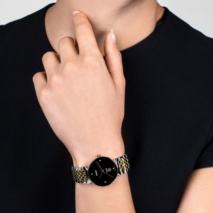 Rado Florence Classic Black Two-Tone Watch 30 mm