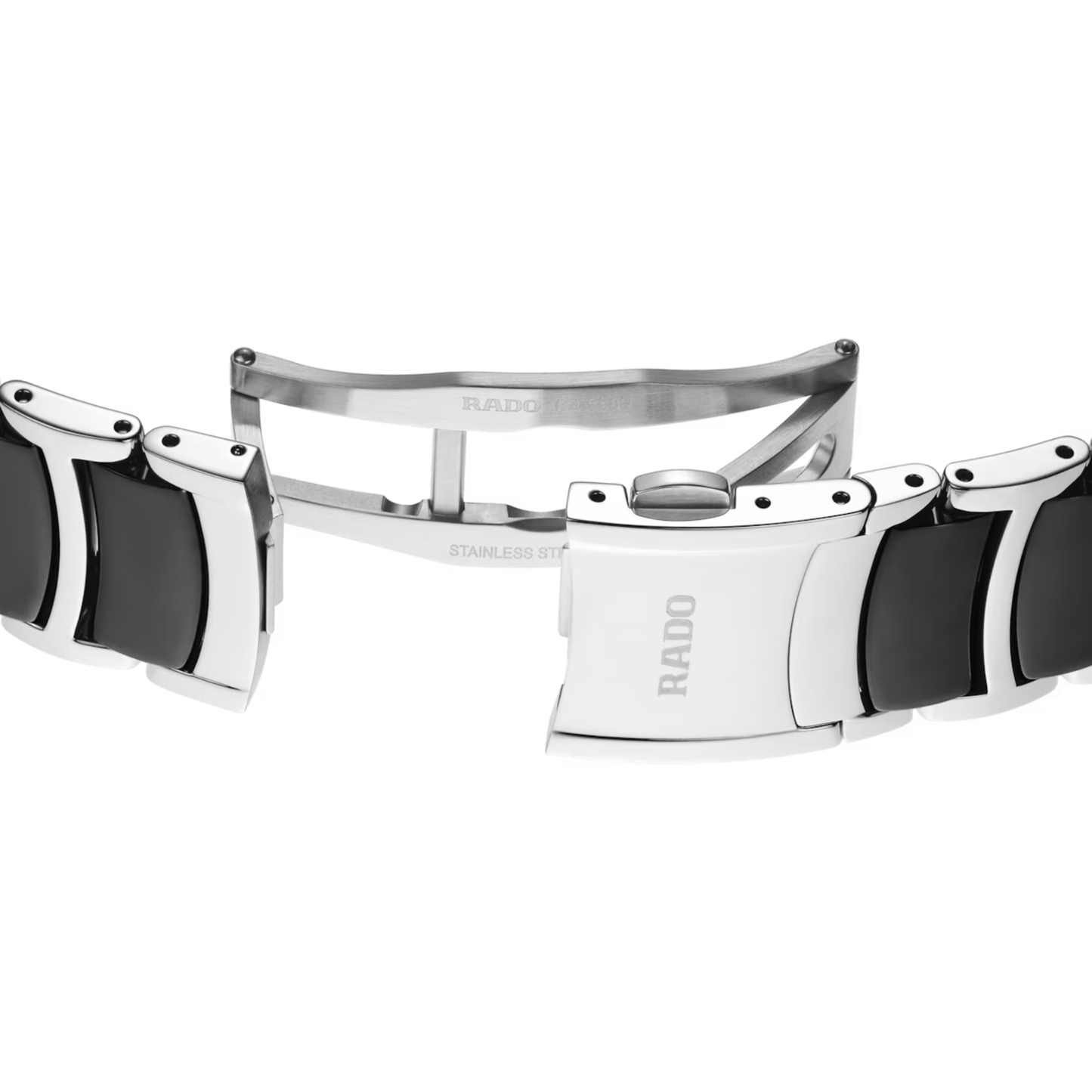 Rado Centrix Black Diamond Ceramic Watch 39.5 mm