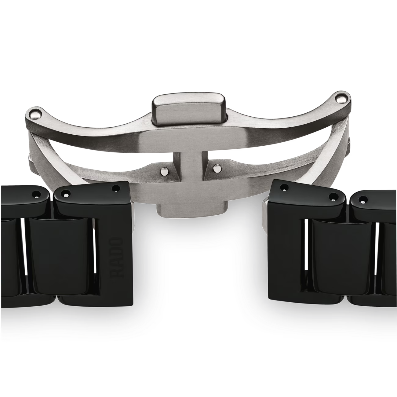 Rado True Round Diamonds Black Ceramic Automatic Watch 40 mm