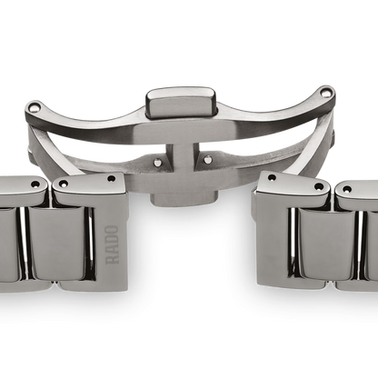 Rado True Square Open Heart Blue Ceramic Automatic Watch 38 mm