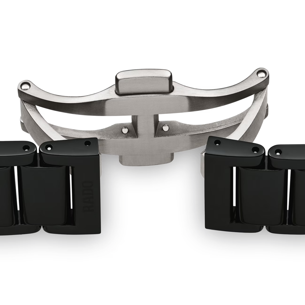 Rado True Square Black Diamond Ceramic Titanium Watch 38 mm